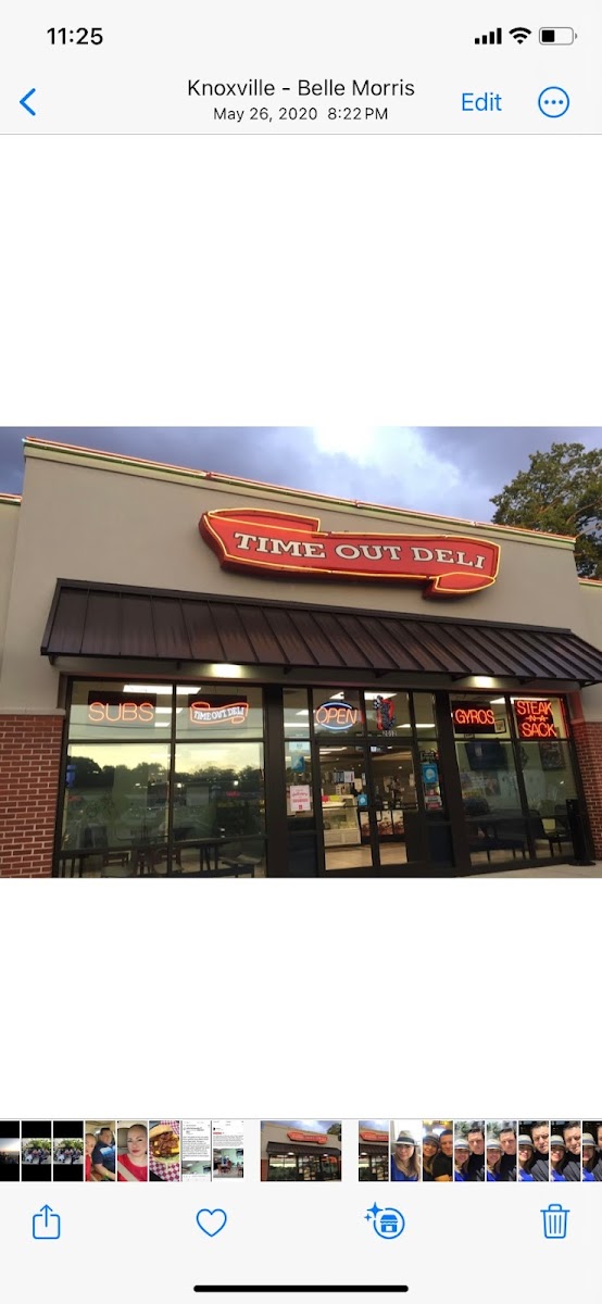 Time Out Deli on Broadway